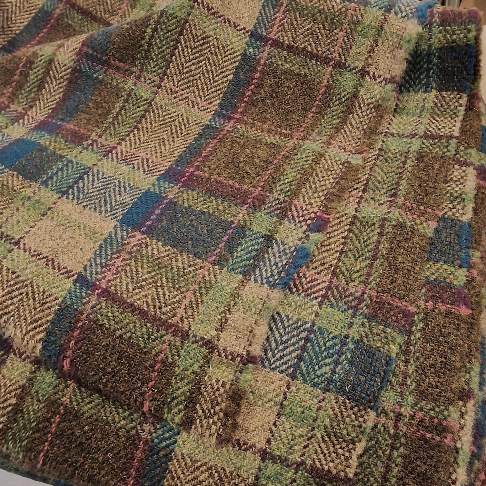 Shetland - Ruter/Fiskebein Kvalitet 42