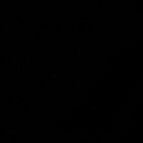 Stretch-vevd finull - Svart - (140cm)