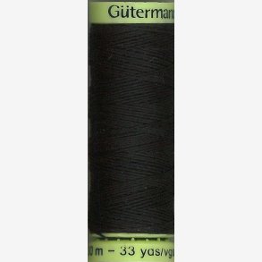 Knapphullstrd - Svart - 30 m