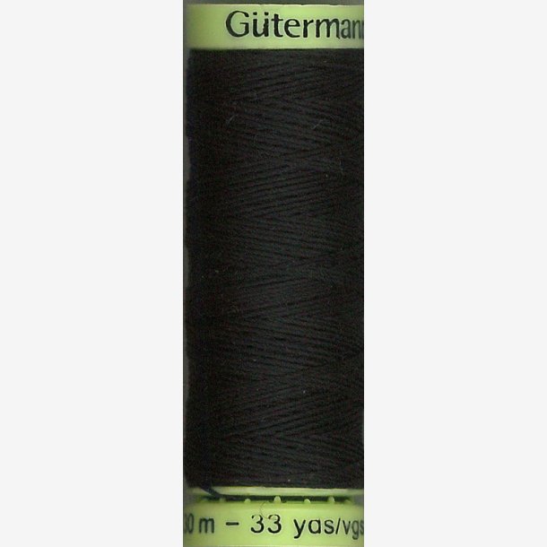 Knapphullstrd - Svart - 30 m