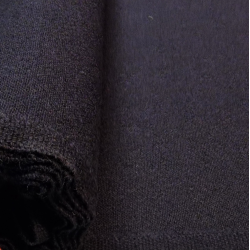 To-skaft norsk ull - Kardet - 56 mrk bl (140 cm) 