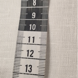 Skjortelin - 18x18 - Hvit - 07-NY (137cm)  