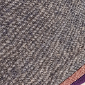 100% lin - Lys lilla melert - (140cm)