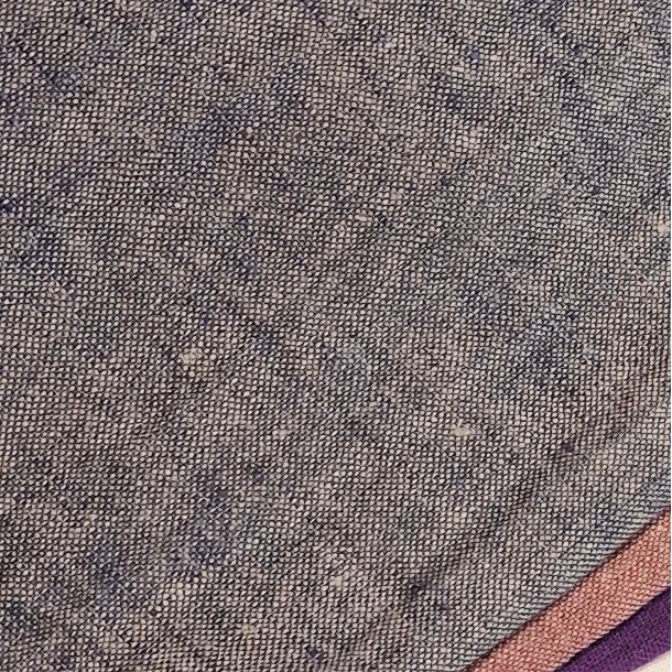 100% lin - Lys lilla melert - (140cm)