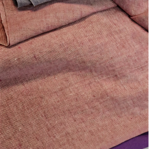 100% lin - Rosa melert - (140cm)