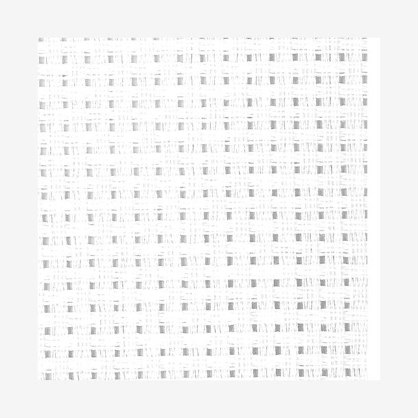 HERTA hvit 24,5 st/10cm - (60cm) Bomull