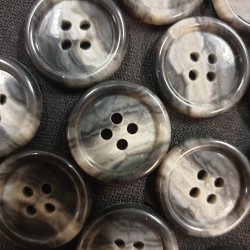 Gr melert knapp (20mm)