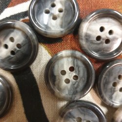 Gr melert knapp (20mm)