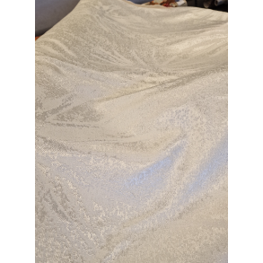 Brokade abstrakt offwhite