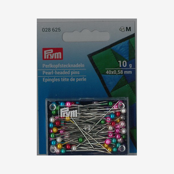 Perle-knappenler - 40 mm lang 0,58 mm tykk