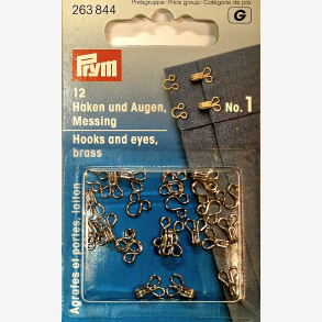 Hekter nr 1 - Blanke - 12 par