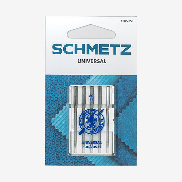 Symaskinnler nr 80 - 5 stk