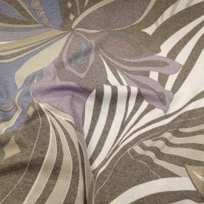 Stormnstret jersey - visk./poly. - Bl/gr/lilla - (140cm)