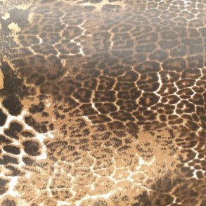 Satin trykkmnstret - 52% bom. 45% nylon 3% elastan