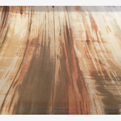 Silk-organza mnstret beige - (140cm)