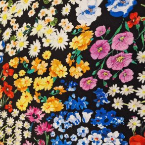 Blomstereng - 94 % viskose / 6 % elastan (140cm)