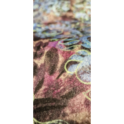 Velour bl fantasi - 73% viskose / 27% polyester