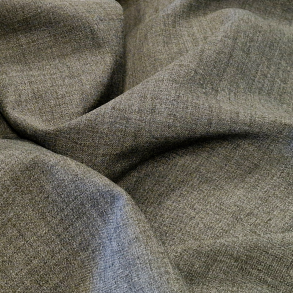 Klassisk grtt draktstoff - 44%ull/54%polyester/2% elastan