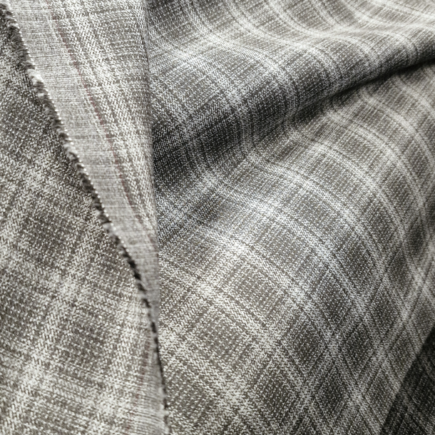 Klassisk grrutet draktstoff - 64%polyester/35%viskose/2%elastan