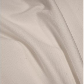 Hvit bomull med stretch - 91% bomull  / 9% elastan