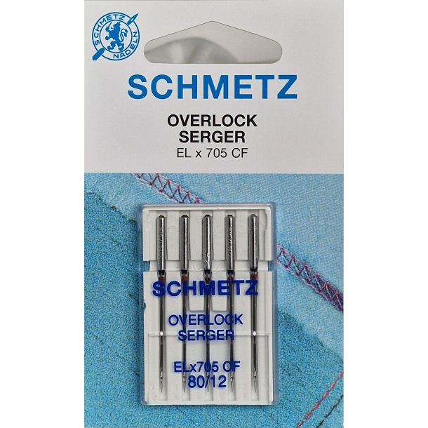 Overlocknler nr 80 - 5 stk