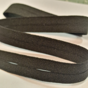 Hullstrikk 16 mm svart