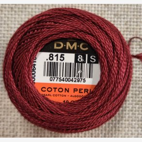 DMC Dyp r�d nr 8 Cotton perle 10 gr (80m)