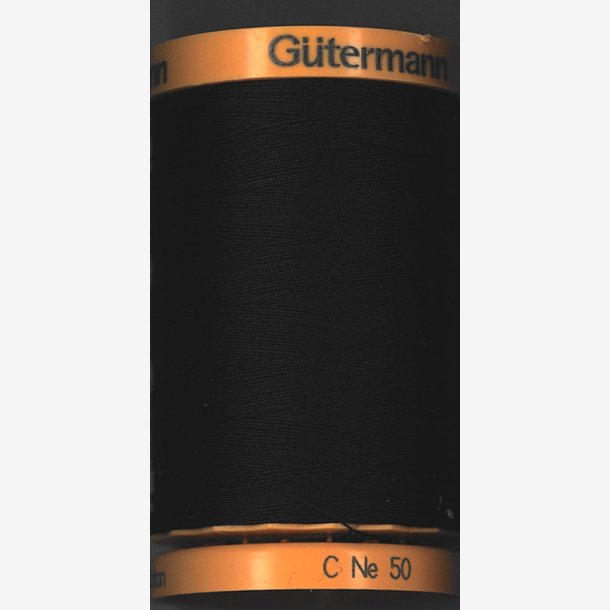 Bomull - Svart - 400 m