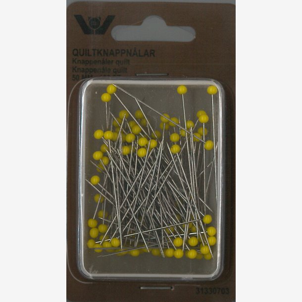 Quilteknappen�ler 50 mm - 100 stk