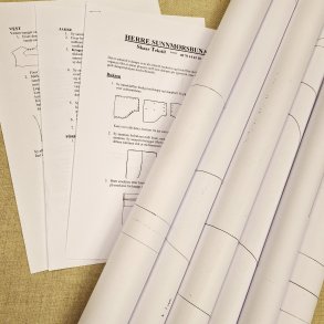 Mnster til herrebunad Sunnmre (52/54)