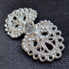 Tinn kepspenne - Blank - 60mm