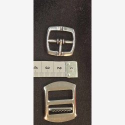Vestespenne oksidert 25x25 mm