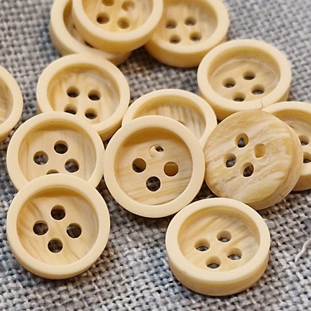 Liten skjorteknapp (10mm)