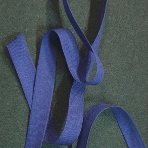 Bomullsbnd 15 mm - Bl