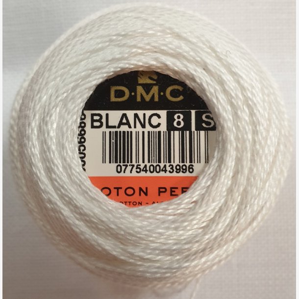DMC nr 8 Cotton perle 10 gr - Off-white