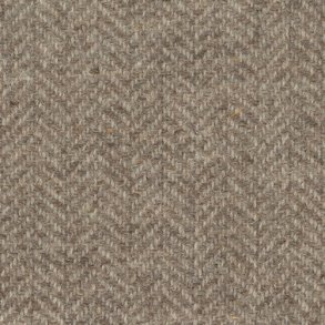 ECO WOOL Fiskebeinmnstret - Beige - (150cm)