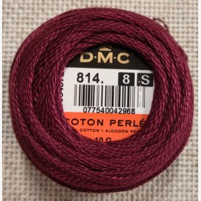 DMC M�rk r�d nr 8 Cotton perle 10 gr
