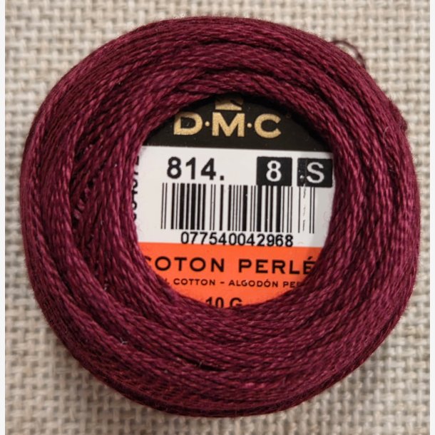 DMC M�rk r�d nr 8 Cotton perle 10 gr