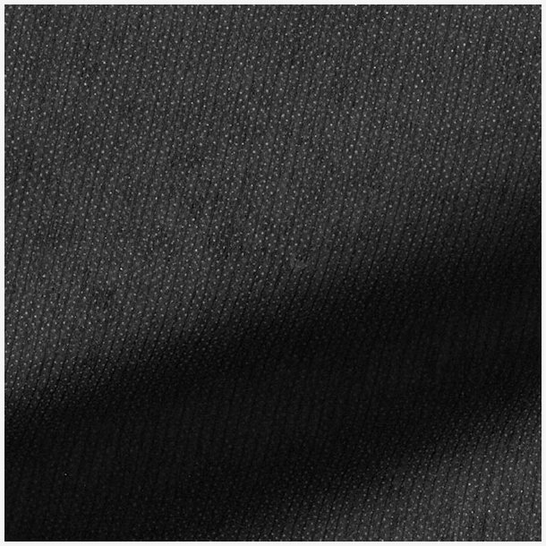 Innleggsvlies m/innvevde striper - antrasit - (90cm)