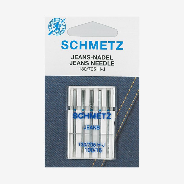 Jeansnler nr 100 - 5 stk