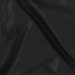 Strikket f�r - polyester - Koksgr�tt - (140cm)