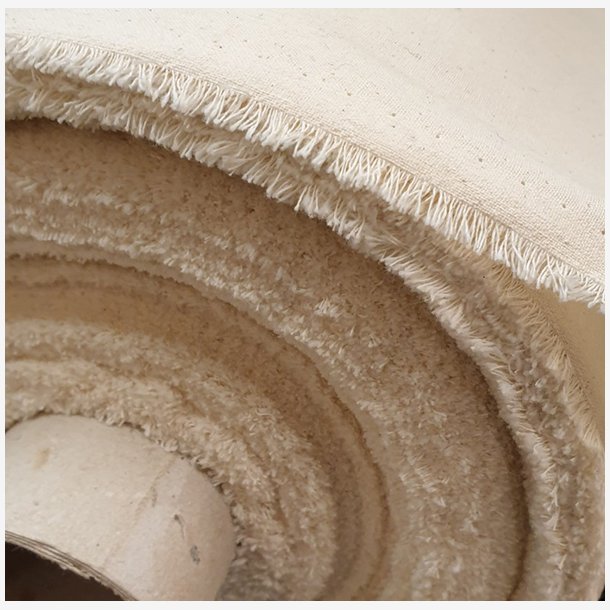 Lerret ubleket (150cm) ECRU (litt grov i veven)