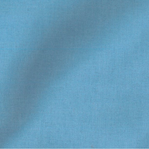 Bomull - Lys bl - (145cm)