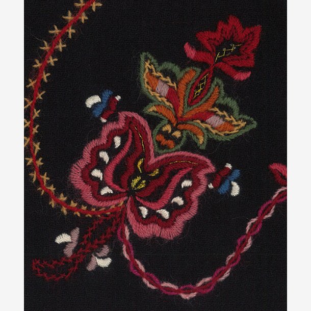 Sunnm�rsbunad m/kep - (1-4 �r) - Marine lett ullklede