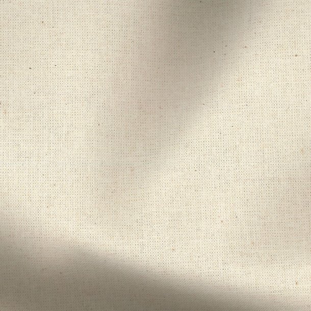 Bomull - Naturhvit - (145cm)