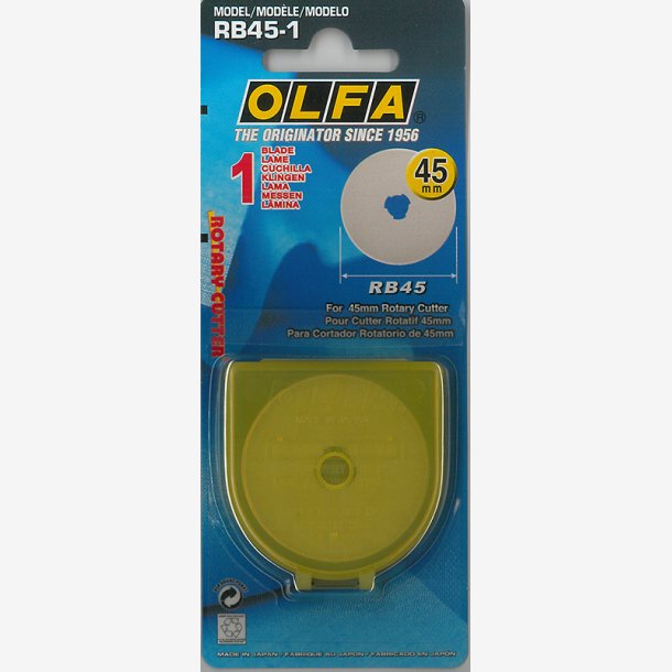 RB45-01 - Skjreblad til rullekniv Olfa 45 mm