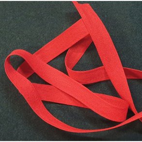 Bomullsbnd 15 mm - Rd