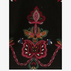 Sunnmrsbunad m/kep - (4-12 r) Svart lett ullklede