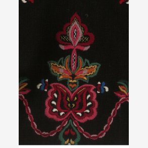 Sunnmrsbunad m/kep - (4-12 r) Svart lett ullklede