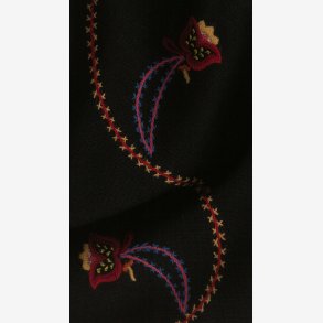 Sunnmrsbunad m/kep - (4-12 r) Marinebltt lett ullklede